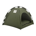 thumbnail image 1 of Summer Pad Outdoor Breathable Foldable Solid Color Minimalist Pet Cage Pet Tent, 1 of 5
