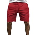 thumbnail image 1 of Birdeem Mens Loose Straight Beach Medium Comfortable Pants Casual Sports Five Point Pants, 1 of 6