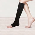 thumbnail image 3 of Bas de Compression pour Femmes 15-25 MmHg Bas de Compression Longs Bas de Voyage Bas de Soutien pour Varices Oedème Vol Sports Voyage, 3 of 3