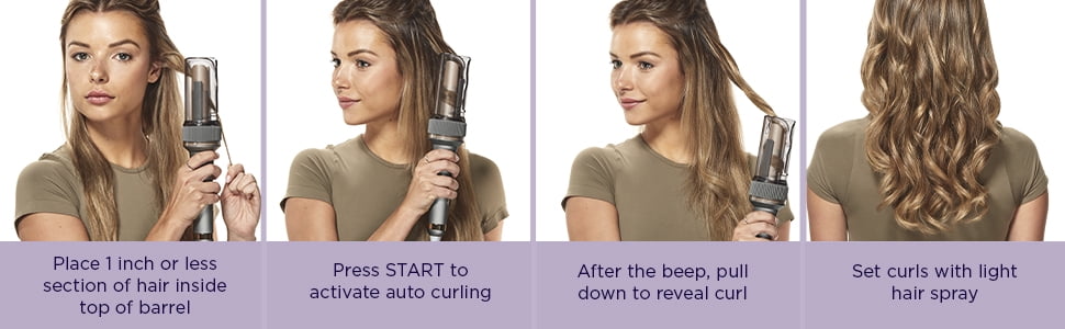 infinitiPRO par Conair Curl Secret® Fer à friser 1 ¼” boucleur automatique en céramique