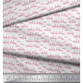 thumbnail image 2 of Soimoi Modal Satin Fabric Flamingo Bird Decor Fabric Printed Yard 42 Inch Wide, 2 of 3
