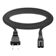 thumbnail image 2 of 5ft AC Power Cord Cable For Korg PA600 PA600QT Professional Keyboard 2-Prong, 2 of 5
