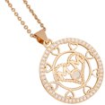 thumbnail image 1 of Femmes Pendentif Collier Décoratif - Collier Choker en Strass pour la Fête des Mères, 1 of 2