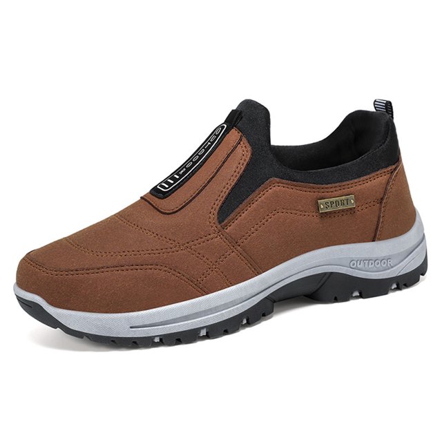 2025 Chaussures Décontractées pour Hommes Chaussures pour Hommes Automne Chaussures en Toile à Enfiler pour Hommes Décontractées Nouvelles Bout Rond Polyvalentes Chaussures B pour Hommes Chaussures Décontractées Chaussures de Randonnée Semelle Souple Version Coréenne Légères