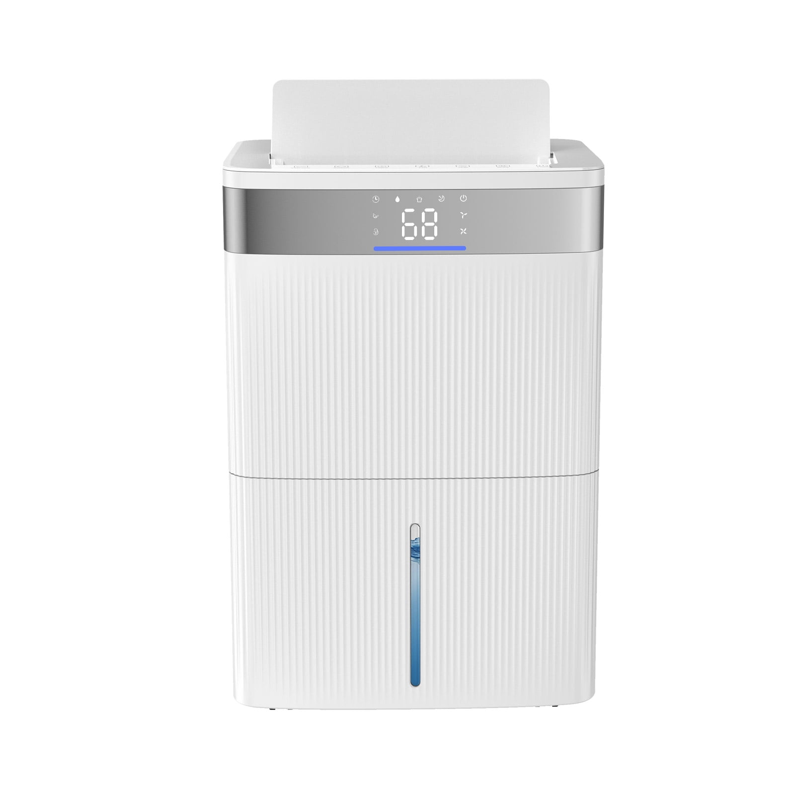 KFFKFF 80 Pints Dehumidifier for Home & Basement, Drain Hose for Commercial & Industrial Use, Smart Humidity Control, Low Noise for Large Rooms