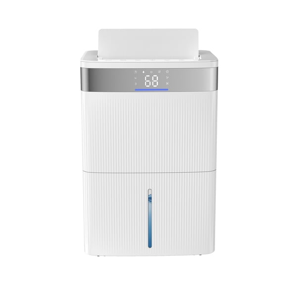 KFFKFF 80 Pints Dehumidifier for Home & Basement, Drain Hose for Commercial & Industrial Use, Smart Humidity Control, Low Noise for Large Rooms