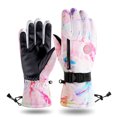 thumbnail image 2 of XZNGL Mens Womans Gloves Winter Outdoor Windproof Ski Riding Touch-Screen Plus Velvet Double Layer Warm Gloves, 2 of 9