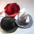 thumbnail image 3 of MesaSe Women Witch Hat Foldable Sharp Pointed Wool Felt Cap Warm Autumn Winter Cap, 3 of 3