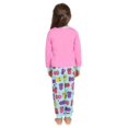 thumbnail image 2 of Komar Kids Girls' Pajama Cute Top and FunPants Sleepwear Set, 2 of 4