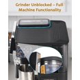 thumbnail image 3 of Top Mat for Ninja Luxe Espresso Coffee Machine ES601 – Protects Top Surface – Food-Grade Silicone - Grinder Access Unblocked - Anti-Slip, Waterproof, Heat-Resistant - Accessories for Ninja Luxe Cafe, 3 of 5