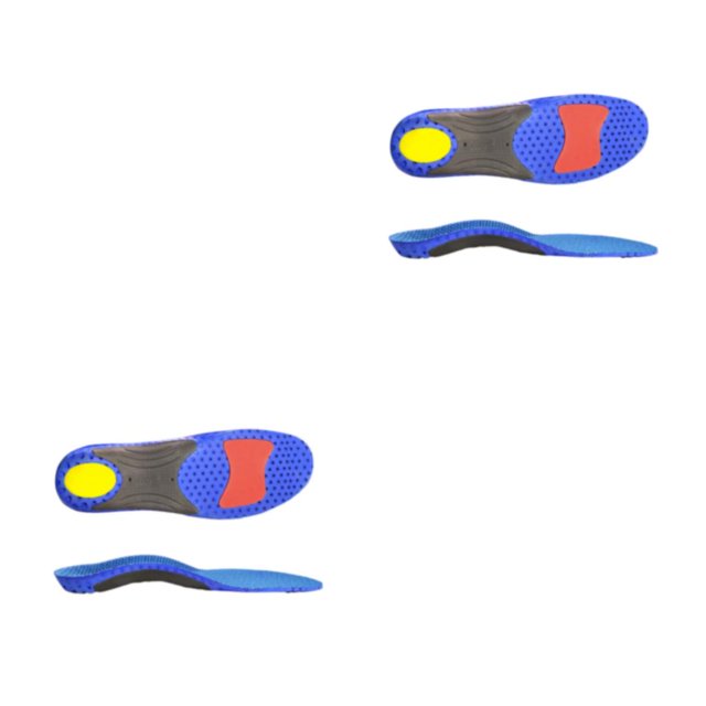 Wweixi Insoles Answer To Foot Pain And Discomfort Multifunctional Breathable blue M 2Set