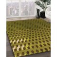 thumbnail image 3 of Ahgly Tapis Rectangulaire Lavable en Machine Intérieur Transitionnel Brun Doré Foncé, 7 Pieds x 10 Pieds, 3 of 7