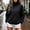 Black, variant on Sentmoon Fall Jackets Women Women's Water Repellent Jacket Full Zip Stand Collar Pockets Outdoor Coat,Sizes S-4XL