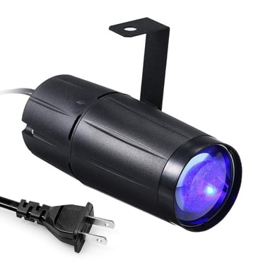 MGFED Style 1 Black Plastic Mini Pin Spot Light LED Stage Lighting 14.3*5.5cm