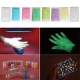 thumbnail image 4 of pitrice Fluorescent Sand Wish Bottle DIY Luminous Powder Resin Particle Glow In The Dark Sand, Yellow, 4 of 9