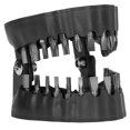 thumbnail image 1 of Denture Drill Bit Magnetic Holder, Drill Bit Magnetic Storage Practical Shock Resistant Convenient  For Traveling Black, 1 of 8