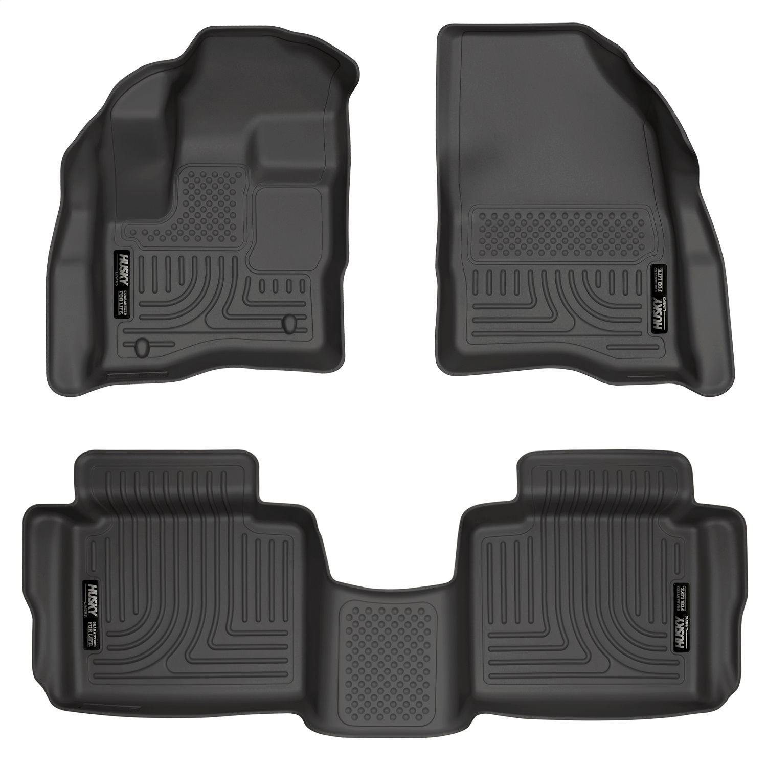 Husky Liner Weatherbeater Series Front & Second Floor Liner Mats for Ford Taurus