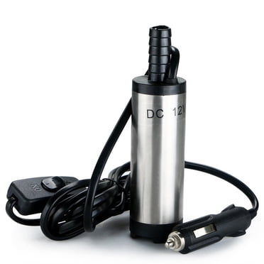 EGNMCR Pompe Submersible 12V 38mm Bouchon de Transfert d'Eau et d'Huile Pompes Pompes