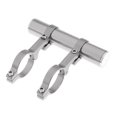 thumbnail image 1 of Space Saver Handlebar Extender Bike Flashlight Holder Cycling Light Holder - Gray, 1 of 5
