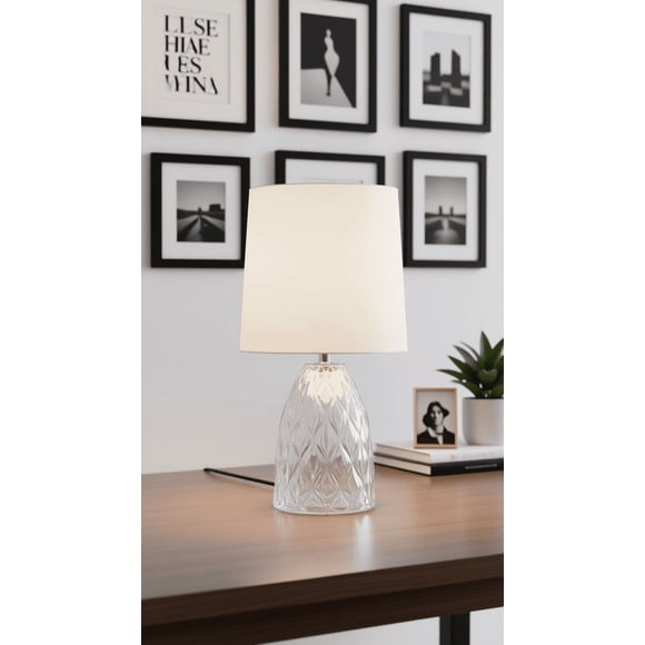 Mainstays Mini Glass Accent Lamp