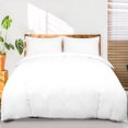 thumbnail image 2 of Unique Bargains Pompoms 110gsm Brushed Polyester Duvet Cover Set,3 Pieces,, 2 of 9