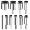 thumbnail image 1 of 10 Piece Drill Bit Set Hole Saw Kit for Tiles Ceramics Glass Bottles, 1 of 8