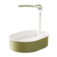 thumbnail image 1 of Almencla Automatic Parakeet Bird Bath Small Medium Birds Conure Cockatiel Parrot Bath U Shaped Green, 1 of 8