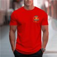 thumbnail image 1 of Styesk T-Shirts pour Homme Mode Décontractée Hommes T-shirt de Sport Imprimé Manches Courtes Col Rond Chemisiers Chemises, 1 of 5