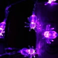 thumbnail image 4 of Halloween Lights Outdoor 2 Meter 10 LED Battery Operated String Lights For Window Indoor Decor With Pumpkin Bat Ghost Shapes, 4 of 8