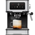 thumbnail image 1 of Chefman CraftBrew Espresso Machine w/ Steam Wand and Touch Controls – Stainless Steel, 1 of 7