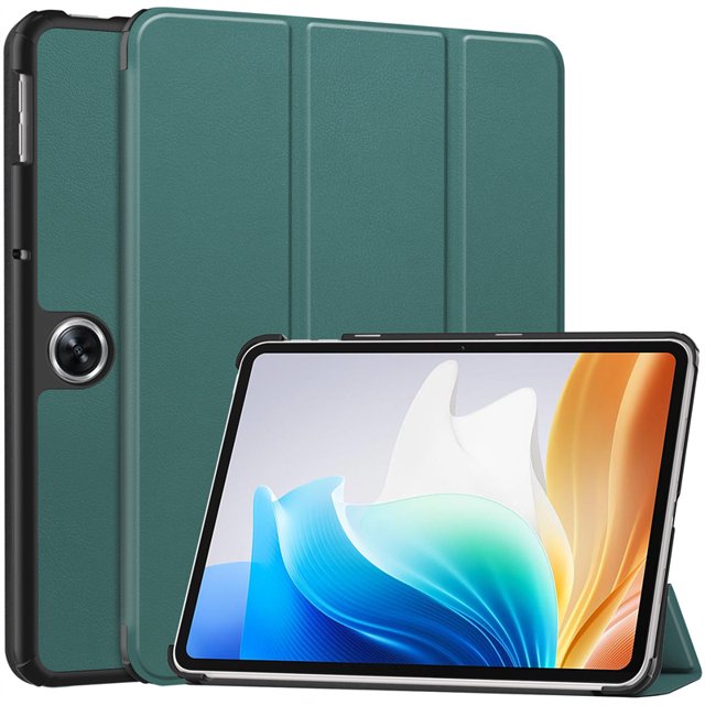 For Oppo Pad Neo Air2 Air 2 Case 2024 11.4 Inch Fashion Painted Magnetic Smart Folio Tablet for OnePlus Pad Go Case Cover Kids Dark Green For Oppo Pad Air2