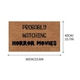 thumbnail image 2 of Halloween Decorations Ohufall Halloween Printed Carpet Non-slip Entry Door Entry Mat Absorbent Bathroom Kitchen Entryway Mat, 2 of 2