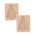 thumbnail image 1 of Oleegame 2PC Cookie Mold DIY Baking Moulds Wooden Cookie Cookie Moulds Embossing Craft Decorative Baking Tools For Christmas Thanksgiving Christmas Kitchen, 1 of 5