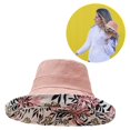 thumbnail image 2 of Chapeau de Pêche à Large Bord Réversible Chapeau de Protection Solaire pour Filles, 2 of 10