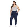 thumbnail image 2 of George Women's Plus Peached Sleep Jogger, 2 of 6