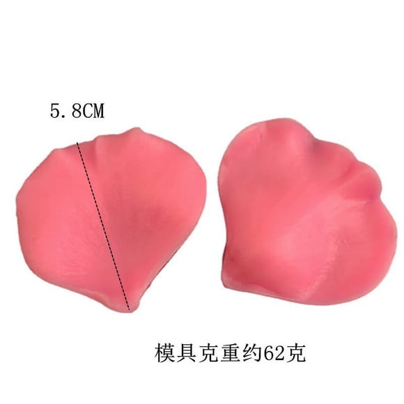 Silicone Mold Set for Candy Chocolate Fondant Rose Leaf Flower Cake Decorating Molds with Positive Negative Impression DIY Sugar Craft Baking Tools for Anemone Orchid Non Stick Flexible Press Mold