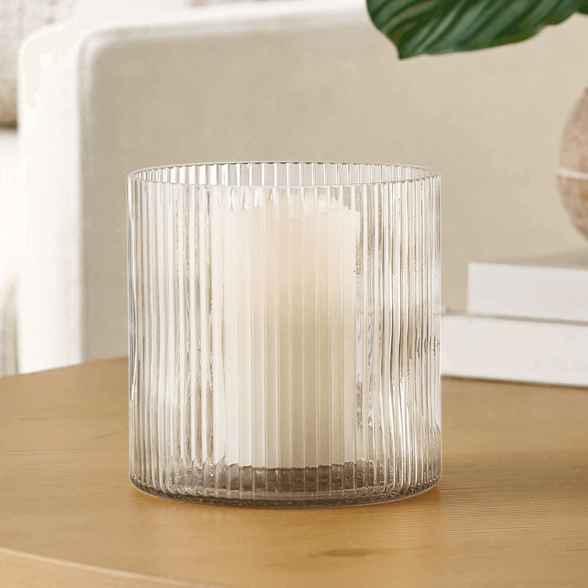 Better Homes and Gardens Verre ouragan moyen clair
