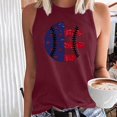 thumbnail image 2 of Birdeem T-Shirt Sans Manches Imprimé Mode pour Femmes Col Rond Ample, 2 of 12