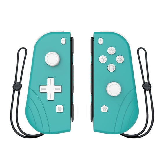 Wireless Custom Switch Joy Pad Controllers L/R Left and Right Remotes Compatible for Nintendo Switch(Turquoise)