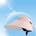 thumbnail image 4 of Sun Hat Sun Protection Sunshade Outdoor Travel Riding Beach Empty Sun Hat , Can Adjustment Fit Visor,With Sweatband, 4 of 8