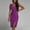 Style3-Purple dresses for women, variant on Mceream Women's Sleeveless V-Neck Bodycon Midi Dress with Front Slit, Ruched Waist, Stretchy Crepe Fabric for Office, Party, Wedding Guest Red M