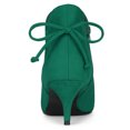 thumbnail image 3 of Unique Bargains Women's Pointy Toe Kitten Heel Ankle Booties, 3 of 6