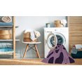 thumbnail image 2 of Ahgly Tapis Rectangulaire Lavable en Machine Intérieur Transitionnel Orchidée Violet, 8 Pieds x 10 Pieds, 2 of 7
