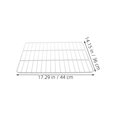 thumbnail image 2 of Phenofice Freezer Partition Freezer Divider White Iron Ventilation Chest Freezer Separators 1Pack, 2 of 8