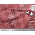 thumbnail image 2 of Soimoi Orange Rayon Fabric Geometric African Decor Fabric Printed Yard 56 Inch Wide, 2 of 3