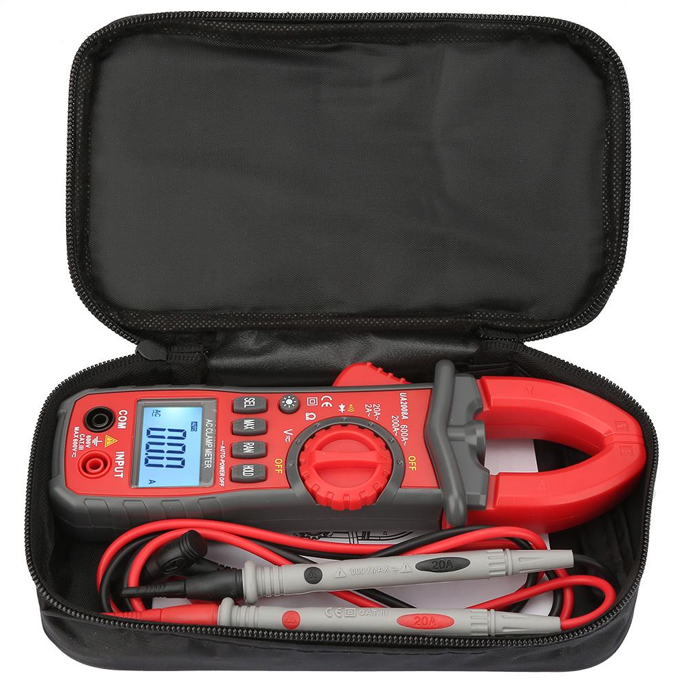 LAFGUR Pince Numérique, Testeur Portable AC/DC Multimètre, Mesure Automatique pour Instruments Automobiles