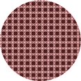 thumbnail image 1 of Ahgly Tapis d'Intérieur Lavable en Machine Carré Transitionnel Rose Corail Clair, 3 Pieds Carré, 1 of 7