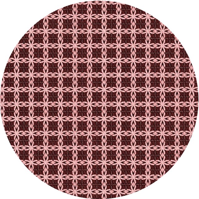 Ahgly Tapis d'Intérieur Lavable en Machine Carré Transitionnel Rose Corail Clair, 3 Pieds Carré