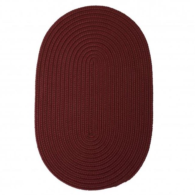 Colonial Mills TG75R120X156 Tapis Ovale 10 x 13 Pi., Bourgogne