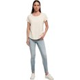 thumbnail image 3 of Build Your Brand T-Shirt Long en Jersey Flammé pour Femmes, 3 of 3